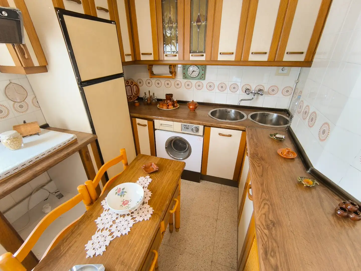 Cocina de Piso en venta en Baltanás con Calefacción, Trastero y Amueblado