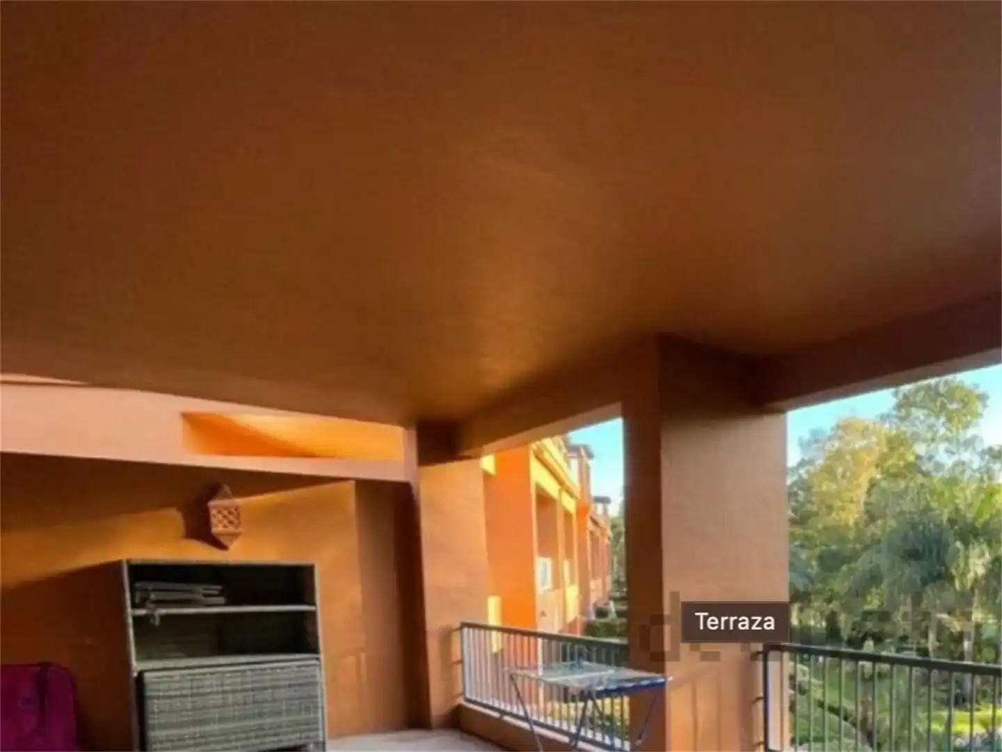 Terrasse von Wohnung zur Miete in Estepona mit Klimaanlage und Schwimmbad