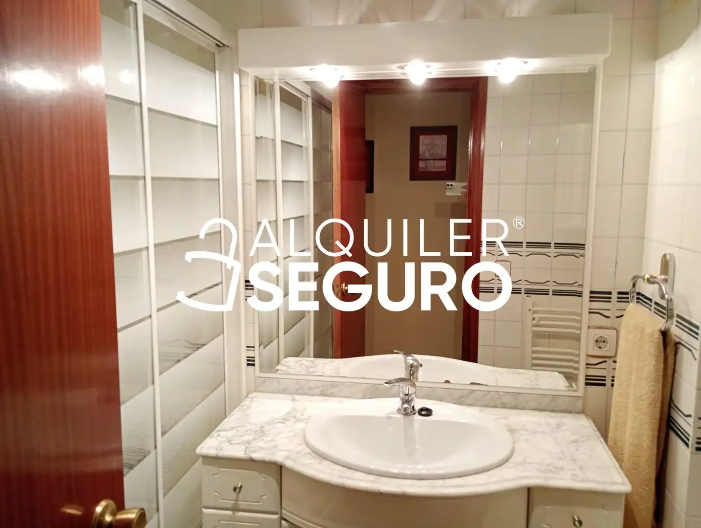 Badezimmer von Wohnung zur Miete in Vitoria - Gasteiz mit Heizung, Terrasse und Möbliert