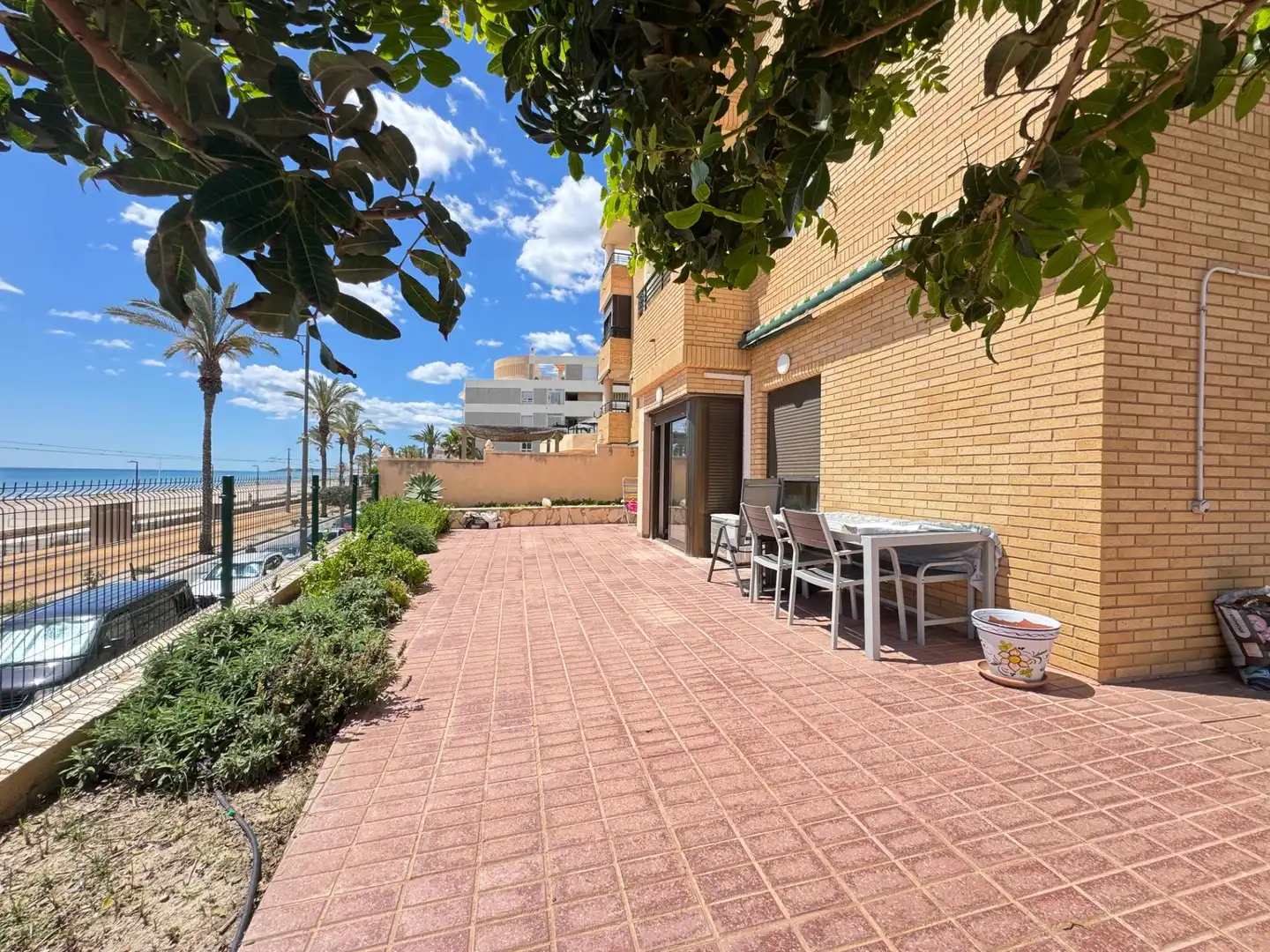 Terrace of Ground floor for sale in El Campello  with Air Conditioner, Private garden and Community pool