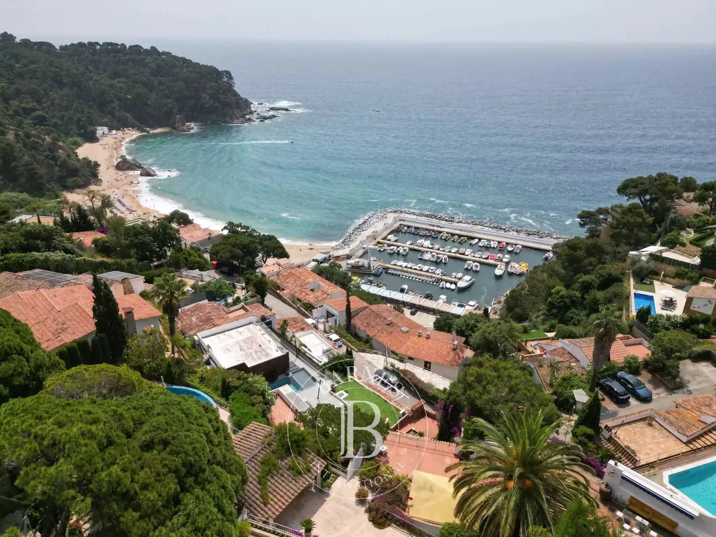 Vista exterior de Casa o xalet en venda en Lloret de Mar amb Aire condicionat, Calefacció i Jardí privat