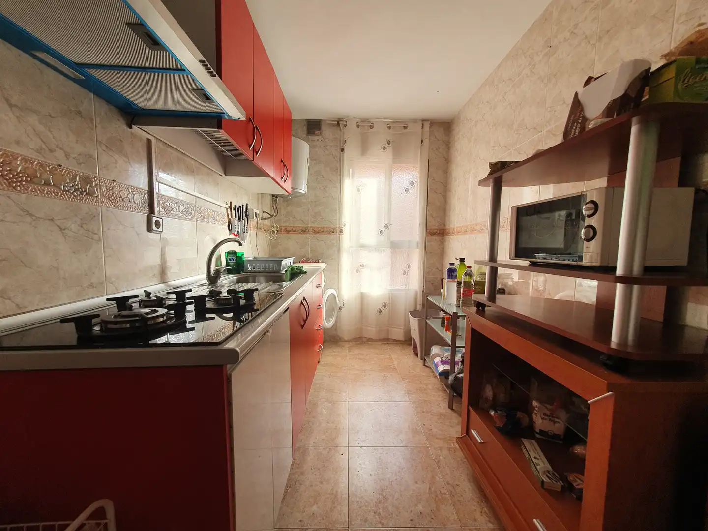 Cocina de Apartamento de alquiler en Granada con Aire acondicionado, Calefacción y Terraza