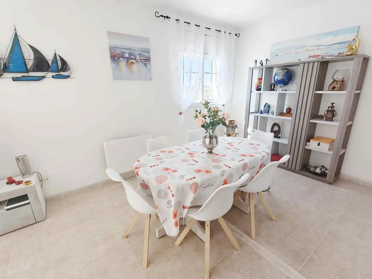 Menjador de Casa o xalet en venda en Lloret de Mar amb Aire condicionat, Jardí privat i Terrassa