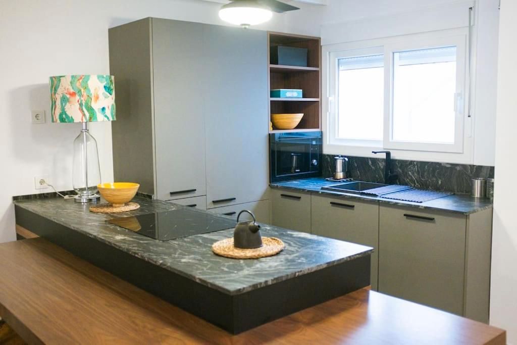Kitchen of House or chalet to rent in Málaga Capital  with Air Conditioner, Heating and Terrace