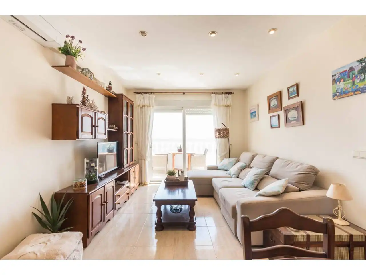 Living room of Flat for sale in Cartagena  with Air Conditioner, Terrace and Storage room