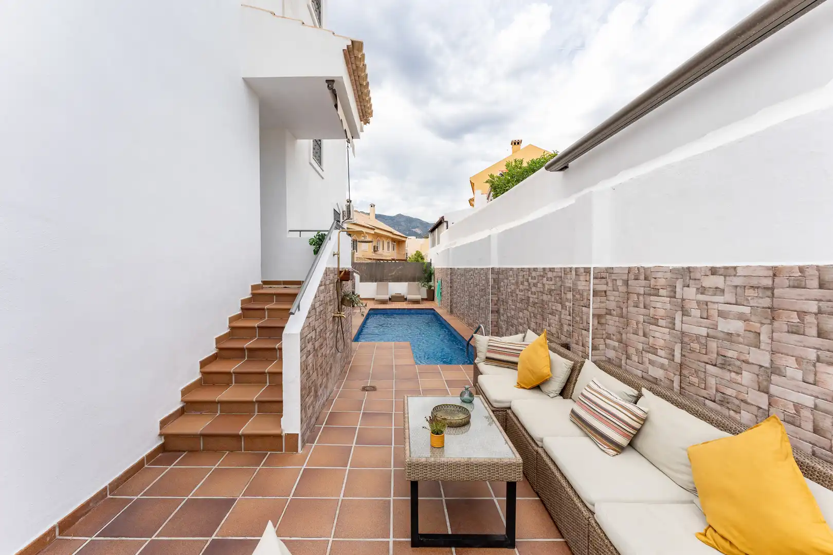 Terrace of Houses for rent in Fuengirola  with Air Conditioner, Terrace and Swimming Pool