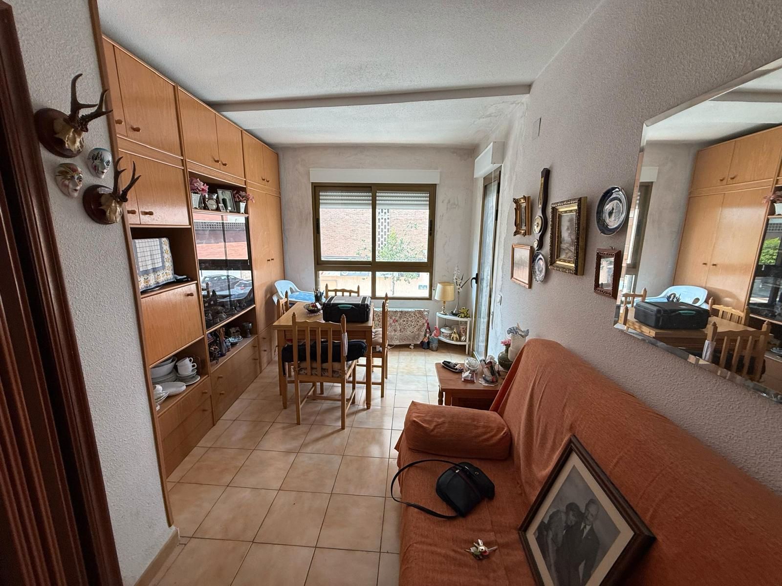 Sala de estar de Piso en venta en Santa Pola con Amueblado y Balcón