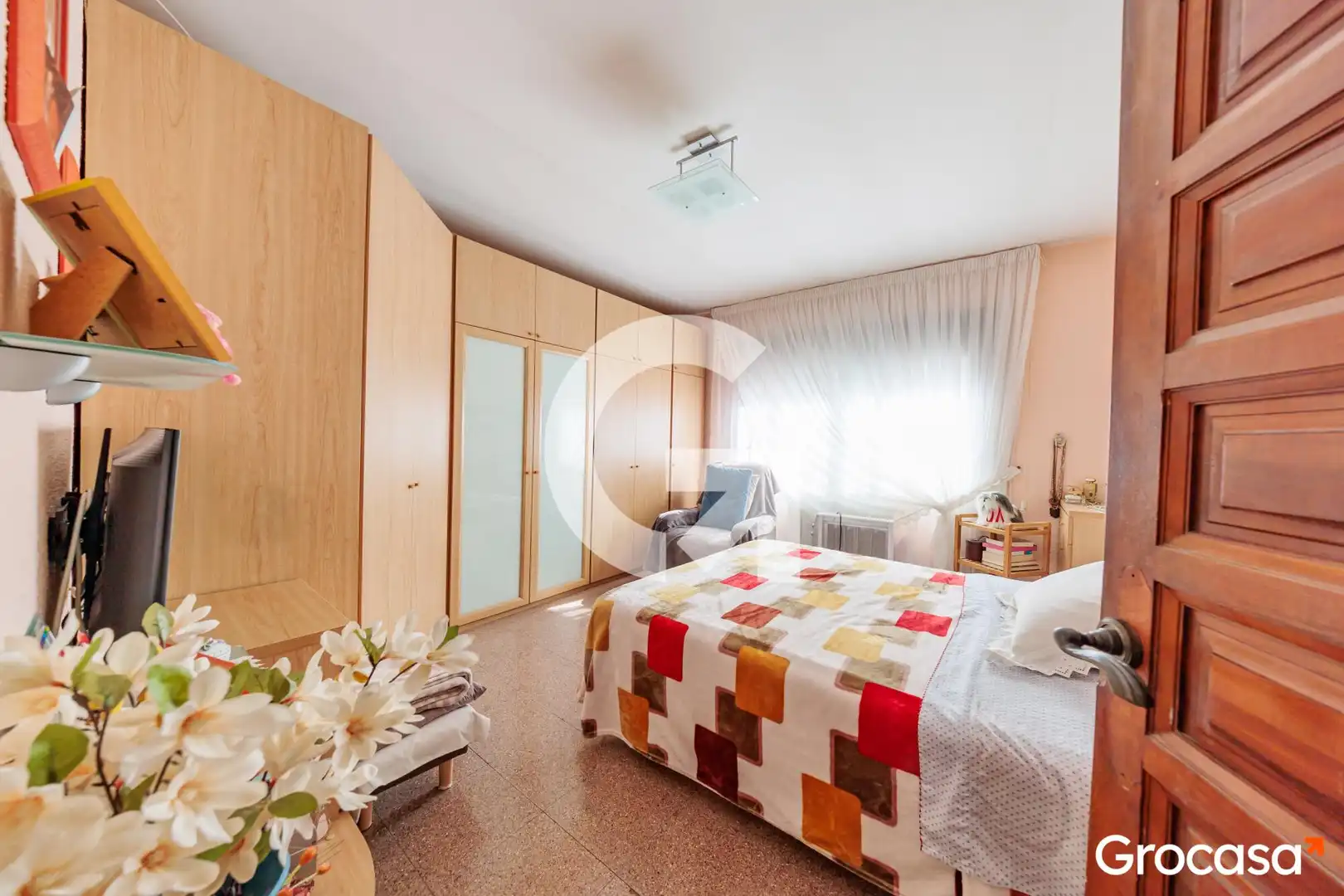 Dormitori de Casa o xalet en venda en Terrassa amb Aire condicionat, Calefacció i Jardí privat