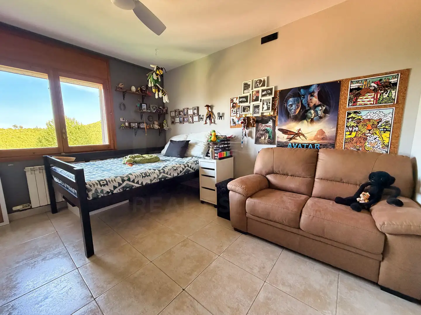Sala de estar de Casa o chalet en venta en Vallirana con Calefacción y Terraza