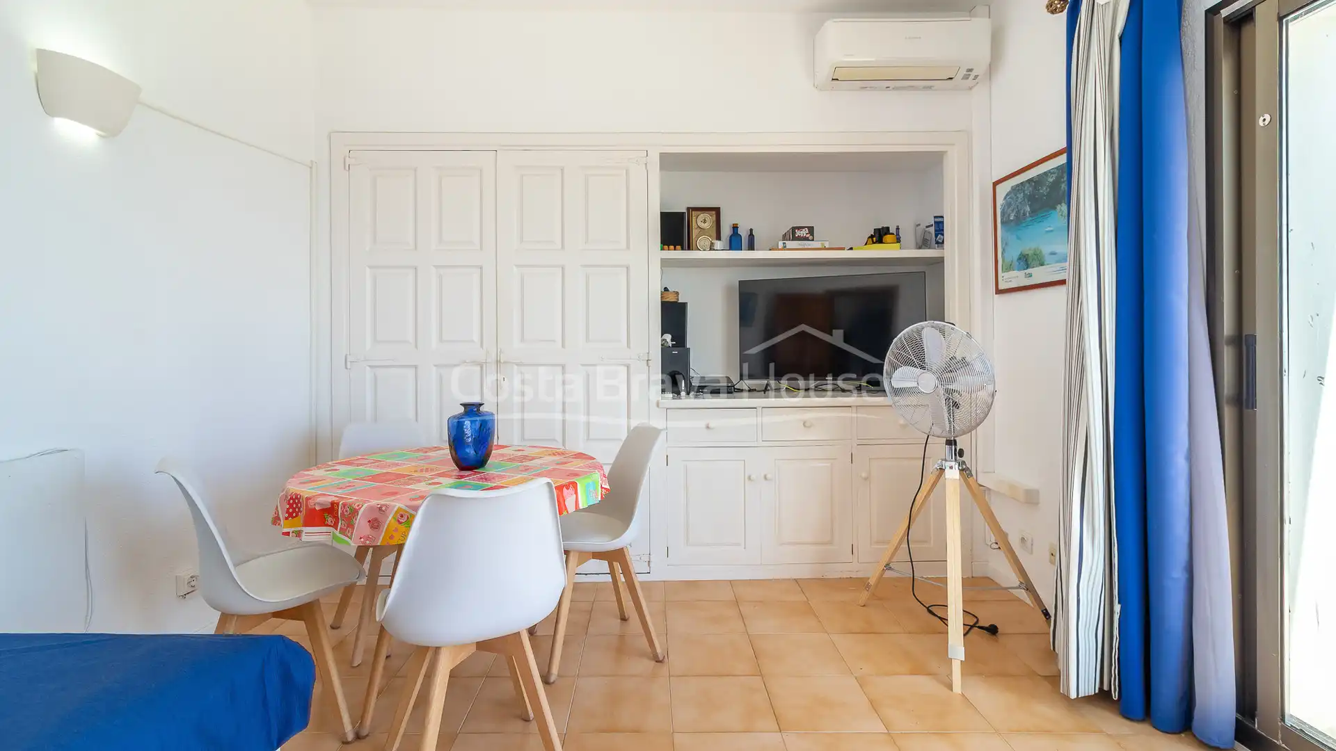 Menjador de Apartament en venda en Begur amb Aire condicionat, Calefacció i Terrassa
