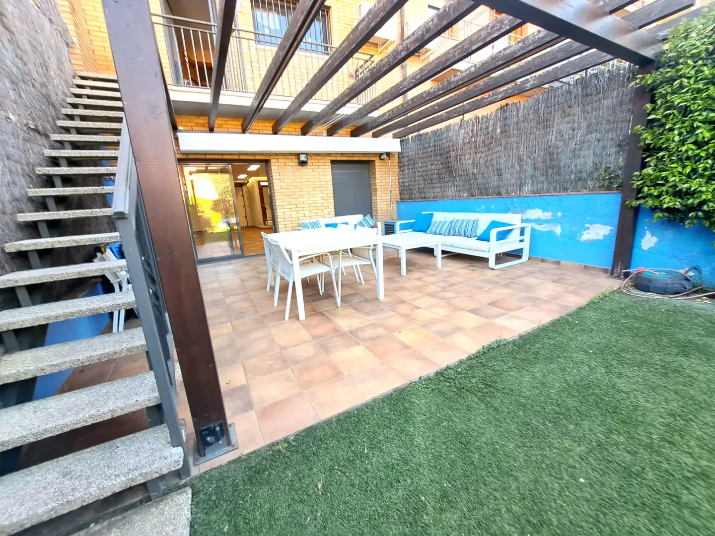 Terraza de Casa o chalet en venta en Mataró con Aire acondicionado, Calefacción y Jardín privado