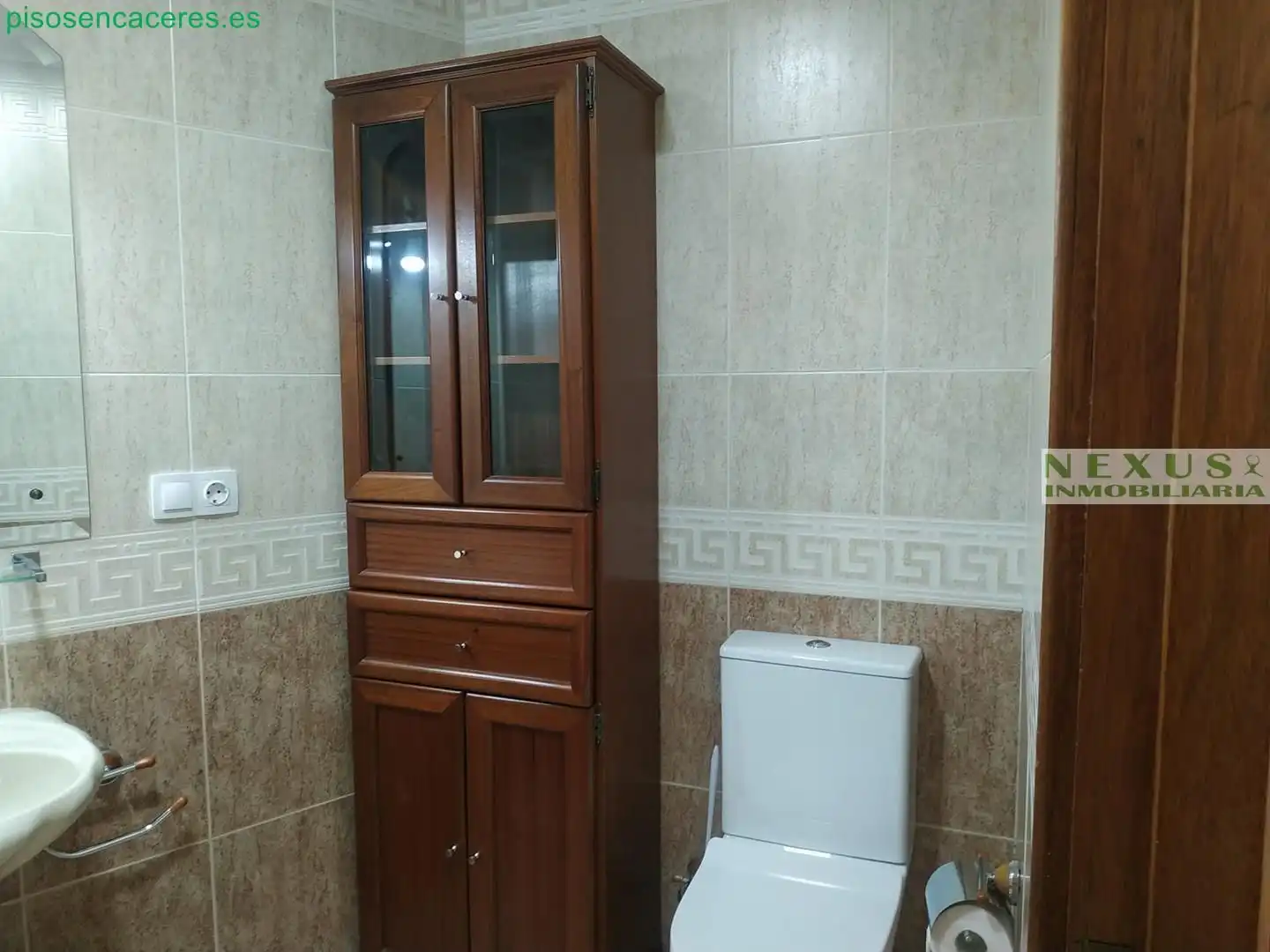Bathroom of Flat for rent in Cáceres  with Air Conditioner and Heating