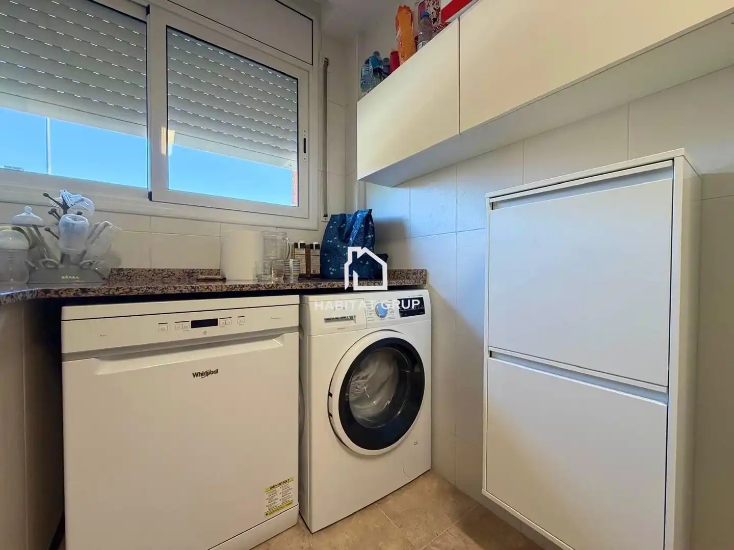 Küche von Wohnung zum Verkauf in Riudarenes mit Klimaanlage, Heizung und Terrasse