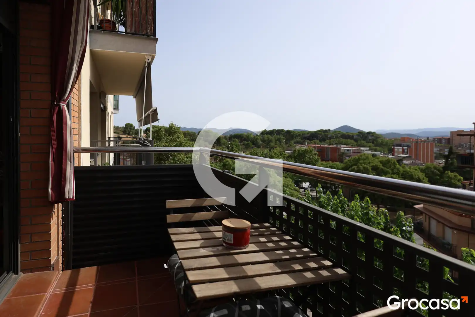 Balcony of Flat for sale in Rubí  with Air Conditioner, Heating and Oven