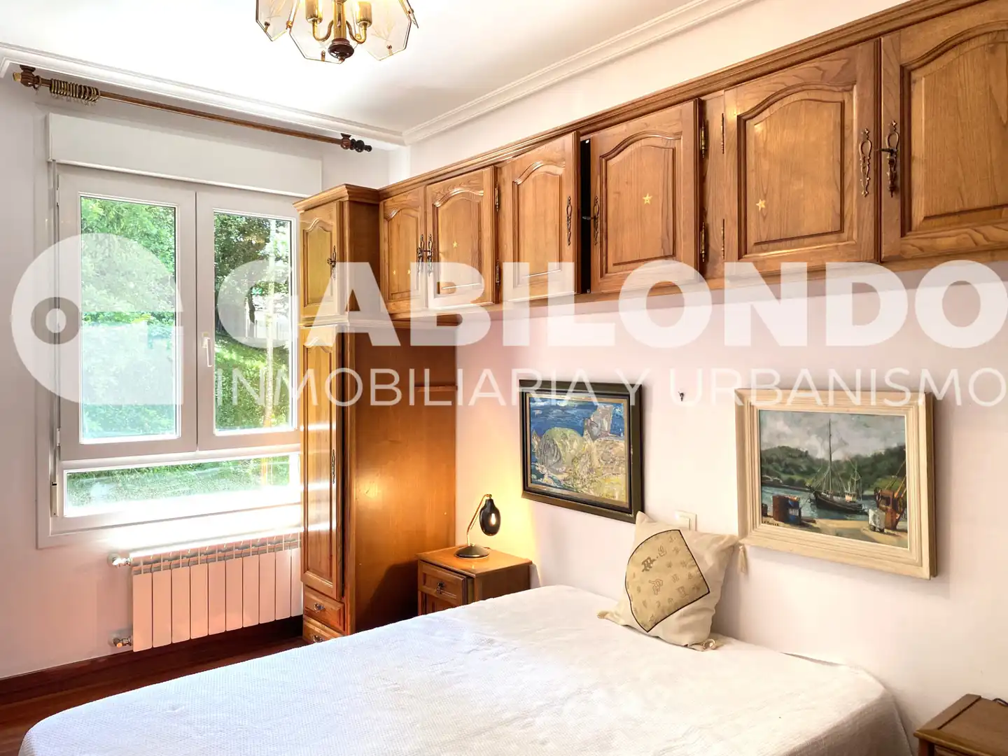 Bedroom of Flat for sale in Mendaro  with Heating, Parquet flooring and Furnished