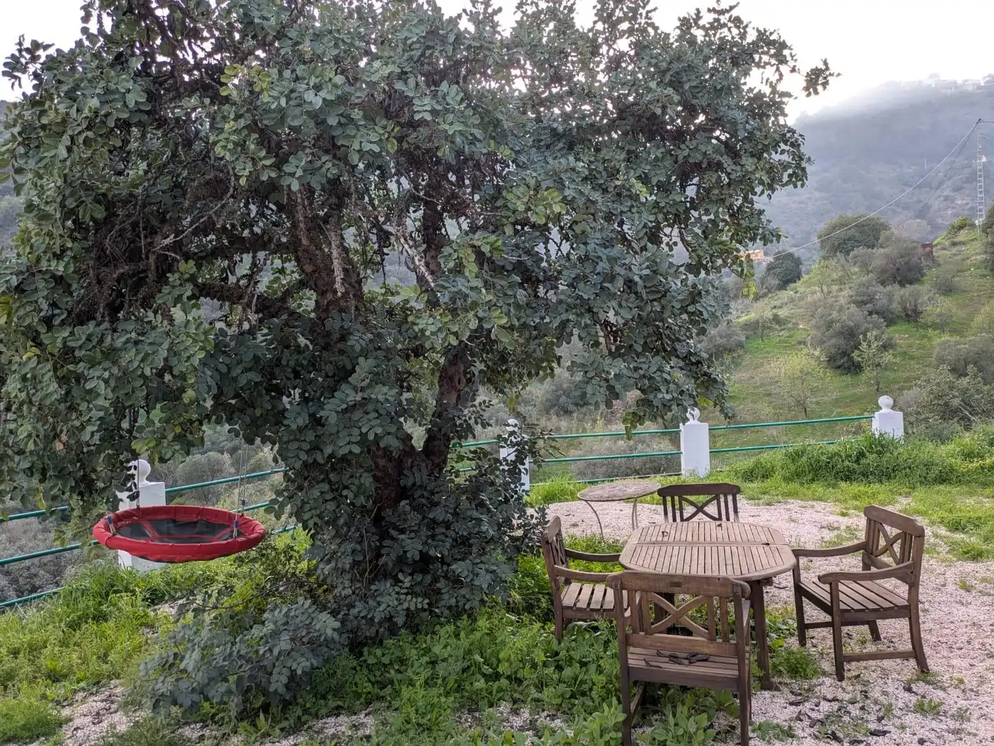 Terrace of Country homes for sale in Málaga