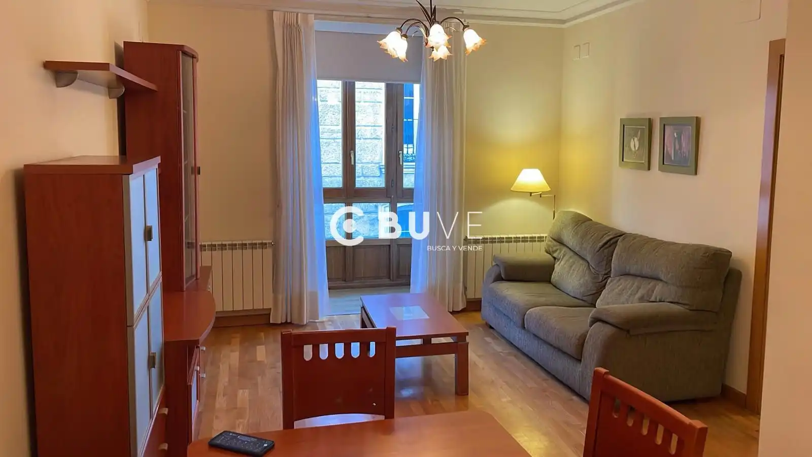 Sala de estar de Piso de alquiler en Valladolid con Calefacción, Terraza y Amueblado