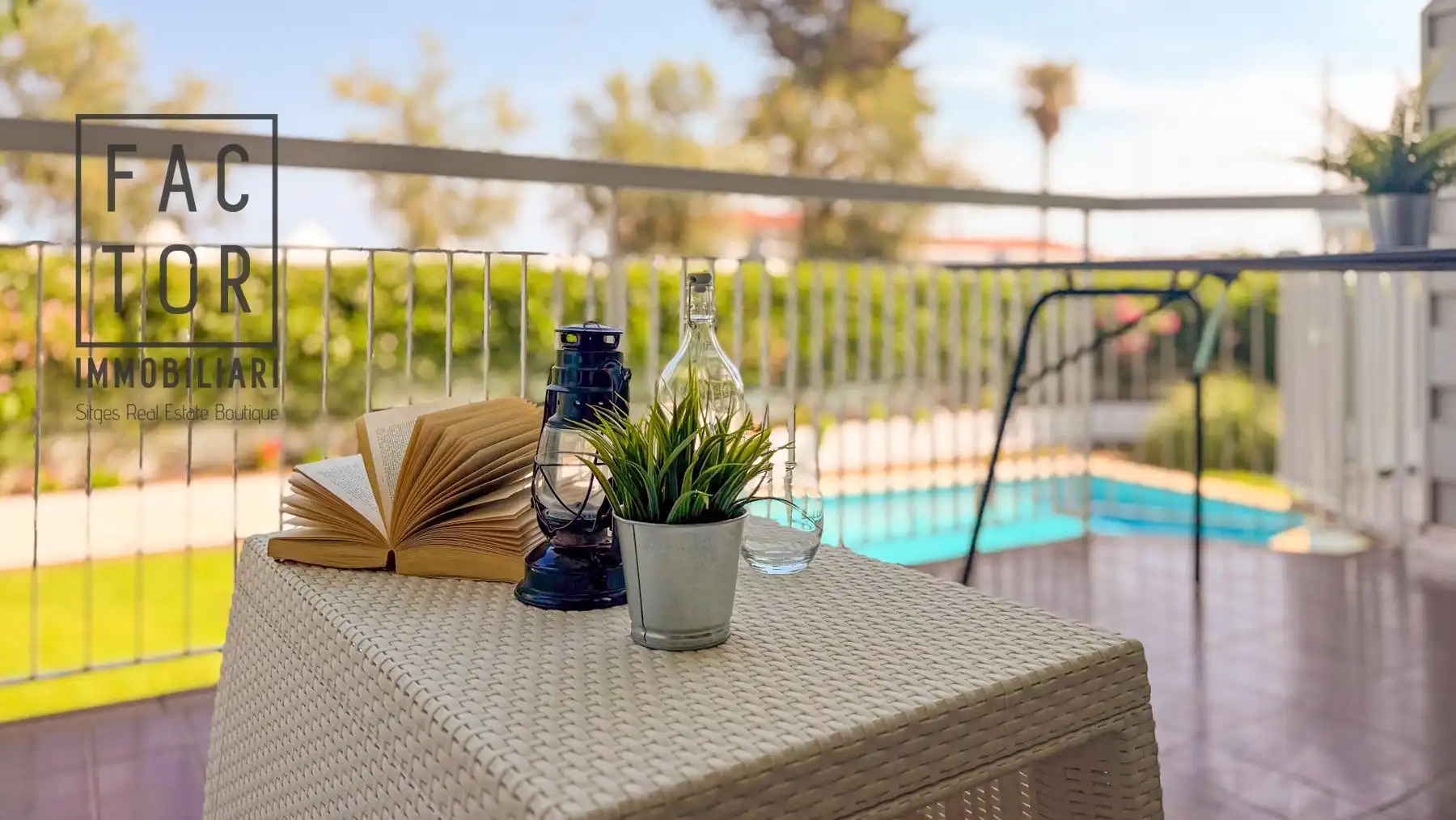 Balcony of Flat for sale in Sitges  with Heating, Private garden and Terrace