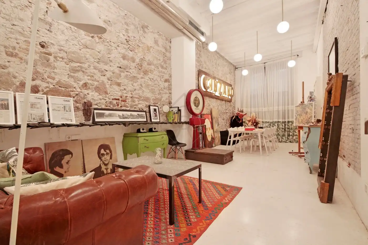 Sala d'estar de Loft en venda en Barcelona amb Aire condicionat i Calefacció