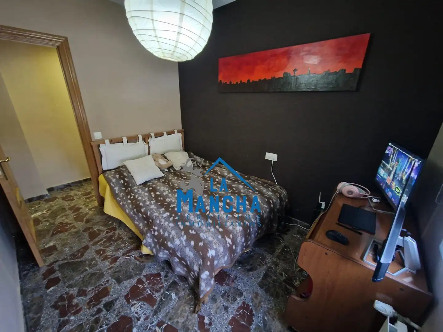 Bedroom of Flat for sale in Chinchilla de Monte-Aragón  with Heating, Terrace and Storage room