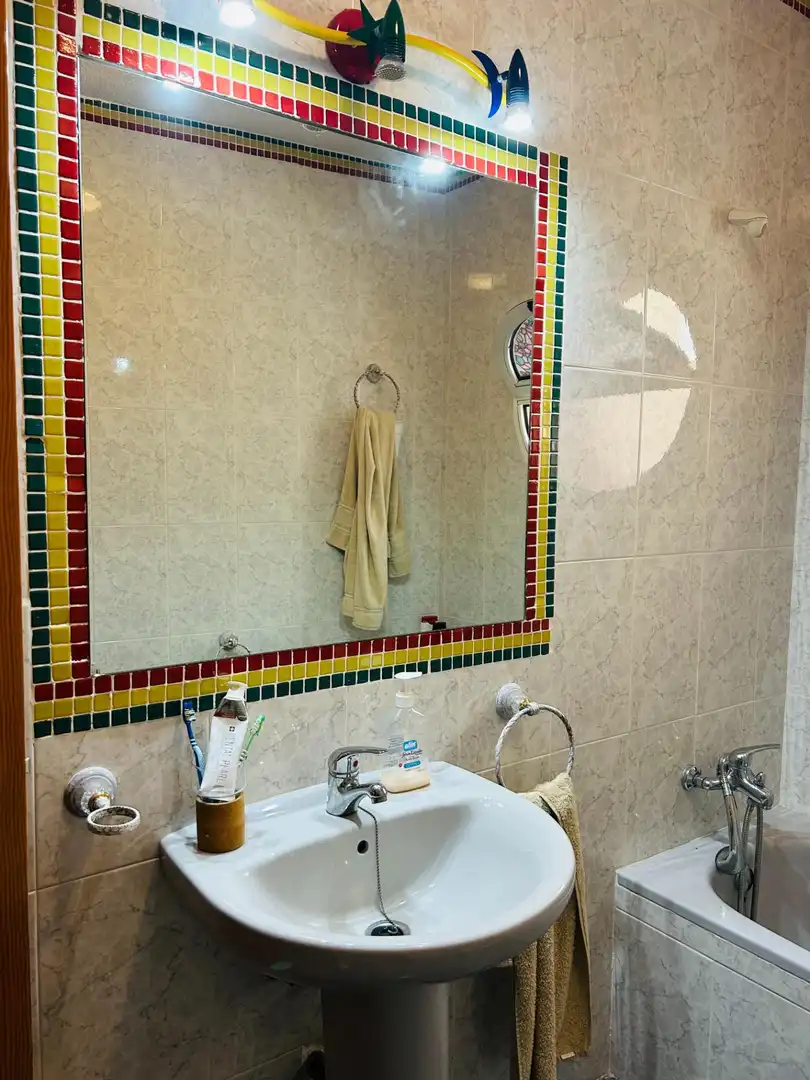 Bany de Casa o xalet en venda en Los Alcázares amb Aire condicionat, Terrassa i Moblat