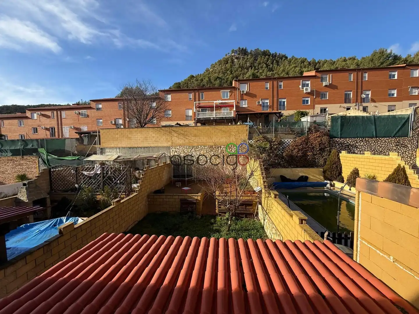 Jardín de Casa adosada en venta en Chiloeches con Calefacción y Jardín privado