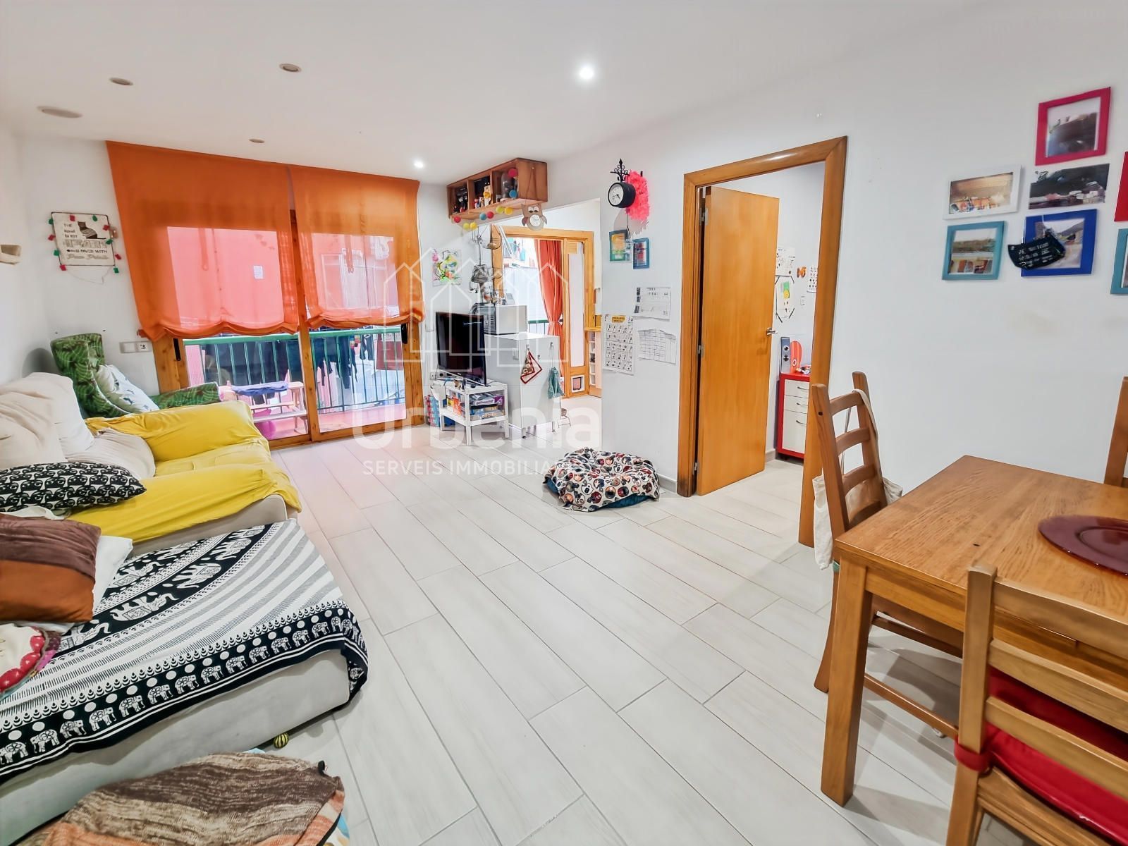 Bedroom of Flat for sale in Mataró  with Heating, Terrace and Storage room