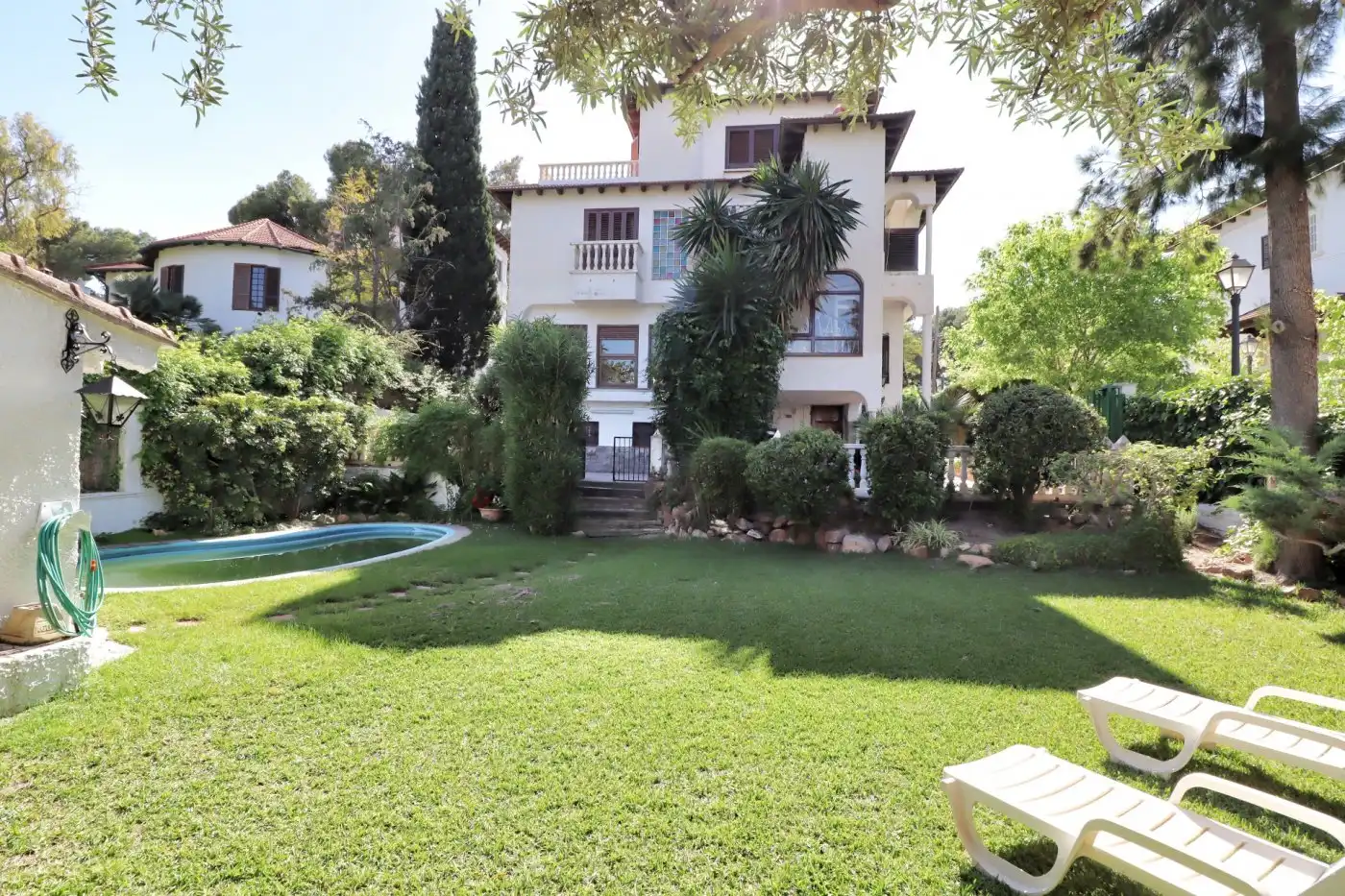 Jardí de Casa o xalet en venda en Rocafort amb Calefacció, Jardí privat i Terrassa