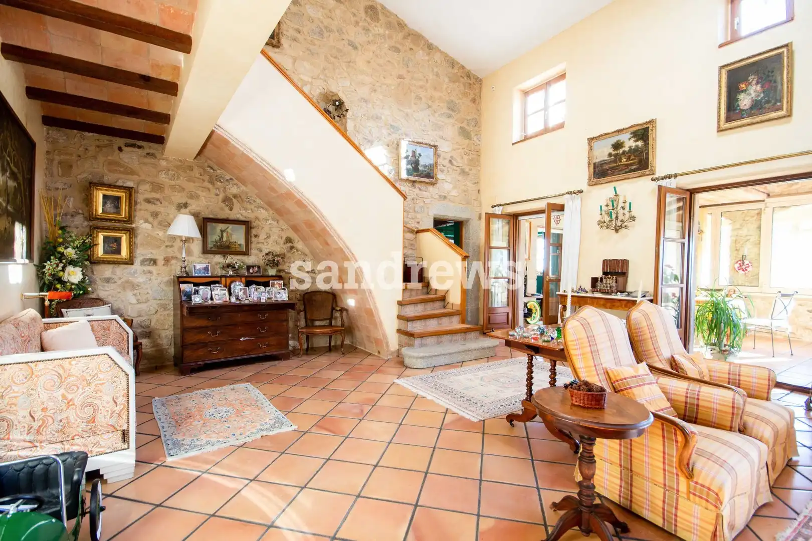 Country homes for sale in Agullana  with Air Conditioner, Heating and Private garden