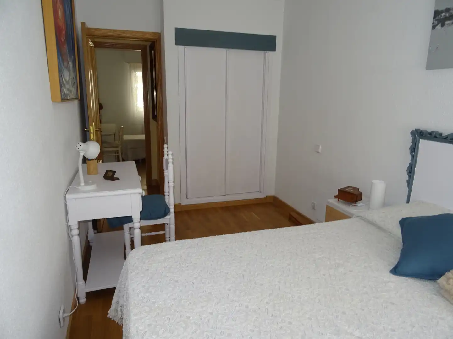 Bedroom of Flat for rent in Madrid  with Heating and Terrace