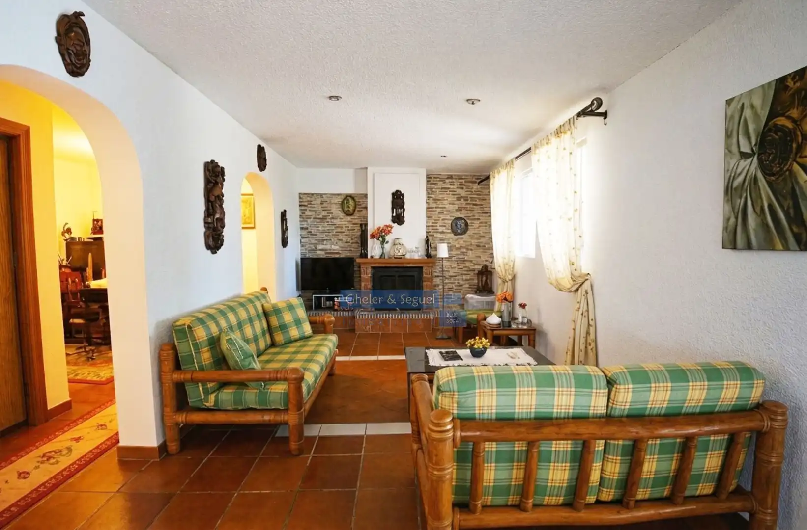 Living room of Houses for sale in Alfara de la Baronia