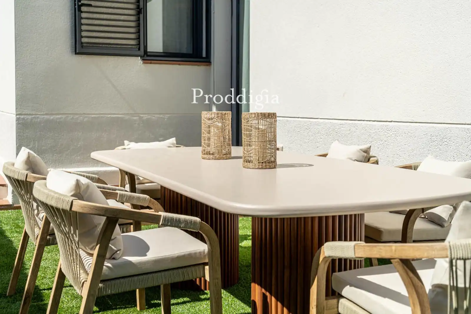 Terrace of Houses for rent in Sant Cugat del Vallès  with Air Conditioner, Swimming Pool and Alarm