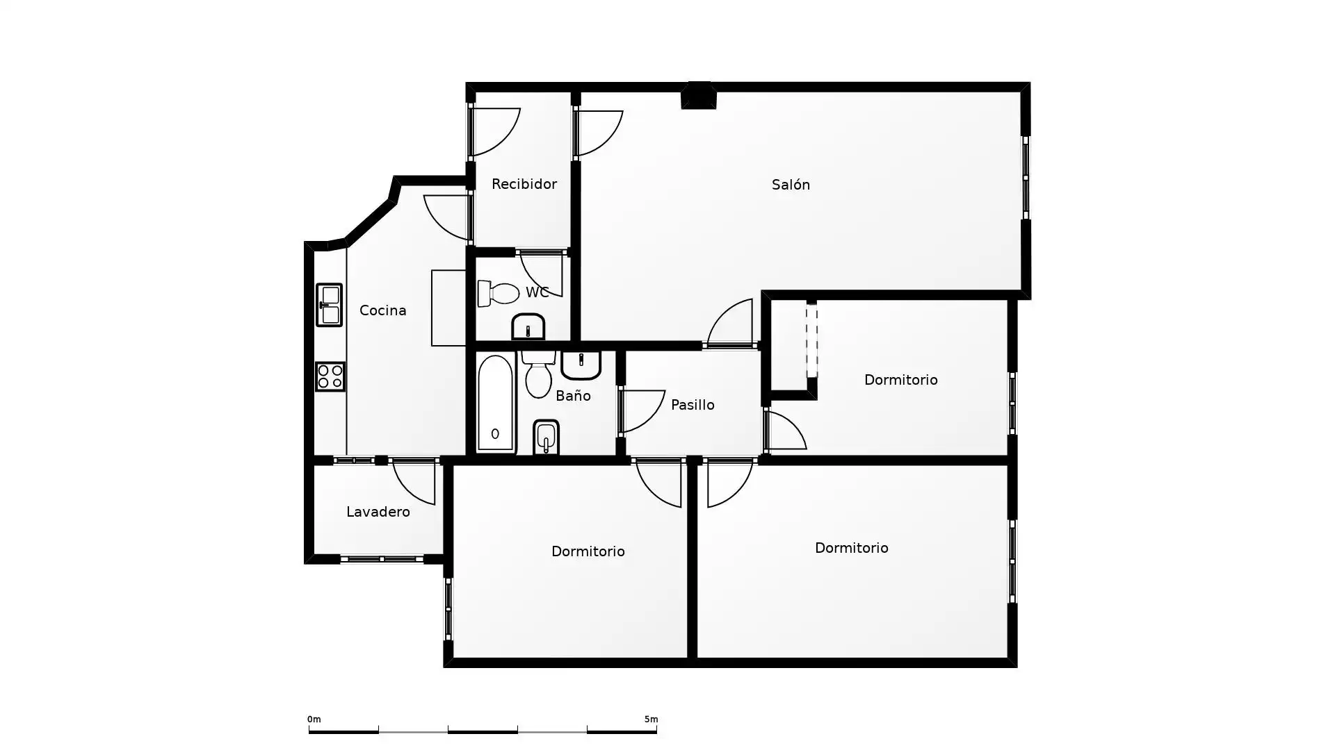 Planta baja en venta en Benalúa
