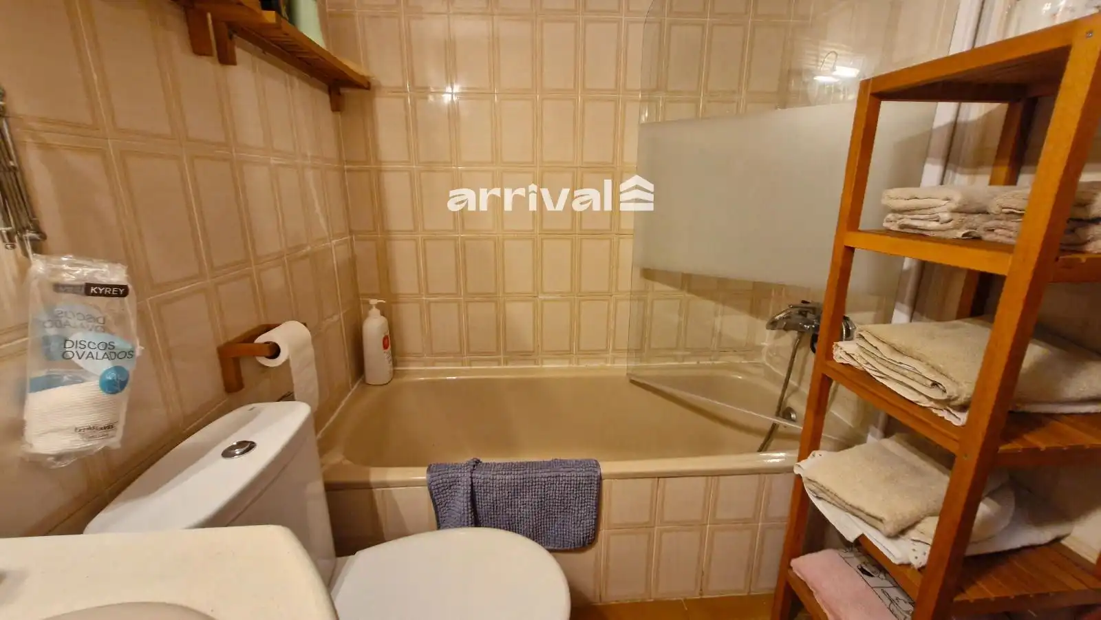 Baño de Casa adosada de alquiler en Valencia con Terraza, Piscina y Horno