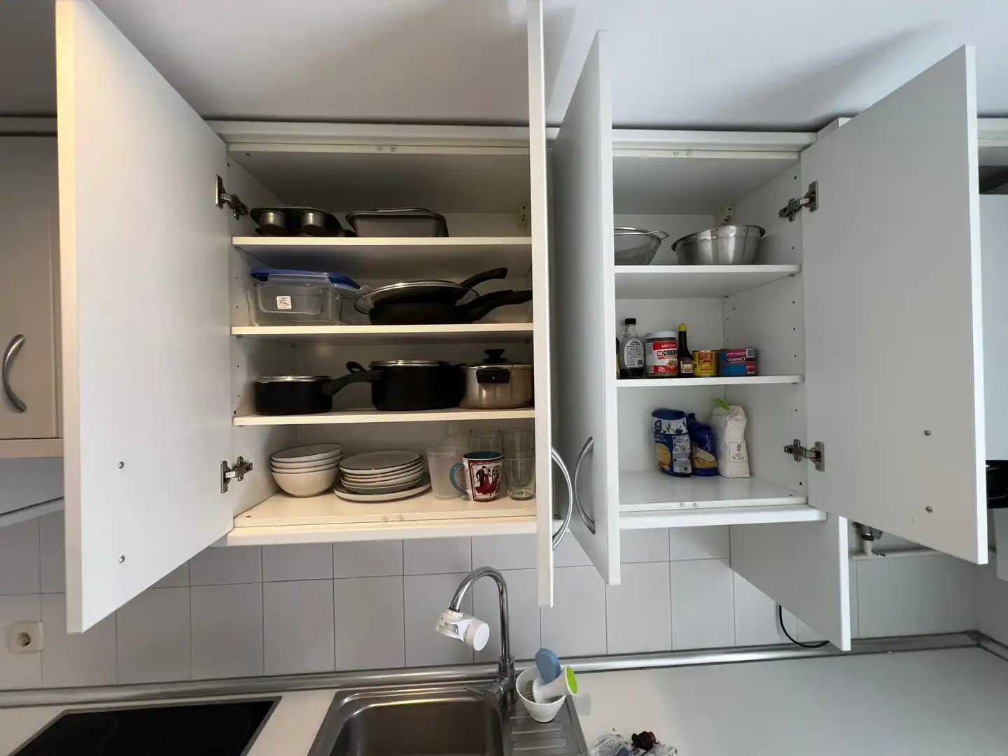 Kitchen of Flat for share in Madrid  with Heating, Furnished and Oven