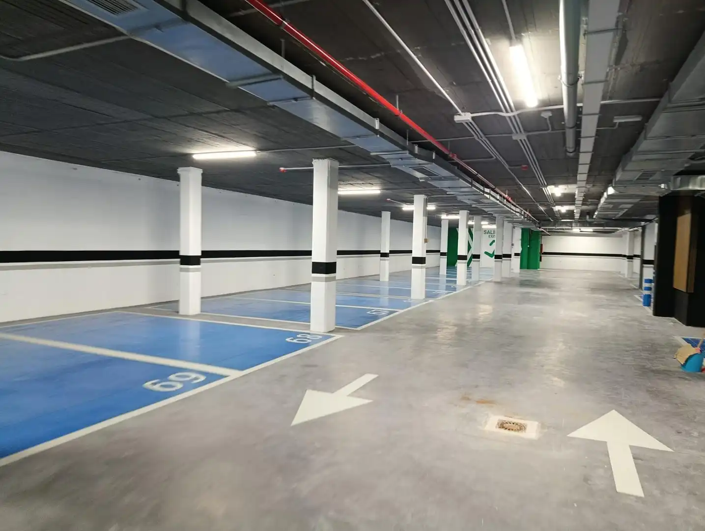 Parking of Flat for rent in Torremolinos  with Air Conditioner, Heating and Private garden