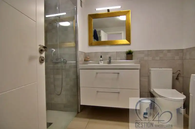 Bathroom of Apartments for rent in Puerto de la Cruz  with Parquet flooring, Terrace and Furnished