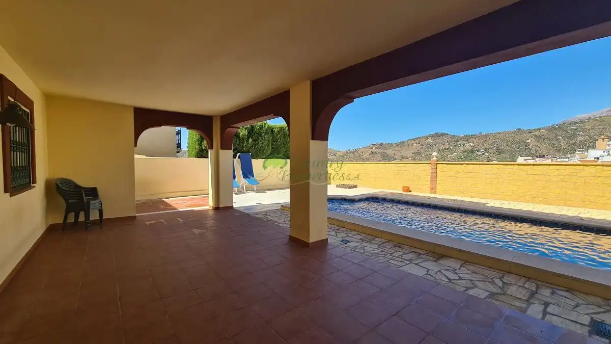 Terrace of Houses for sale in Canillas de Albaida  with Air Conditioner, Terrace and Storage room