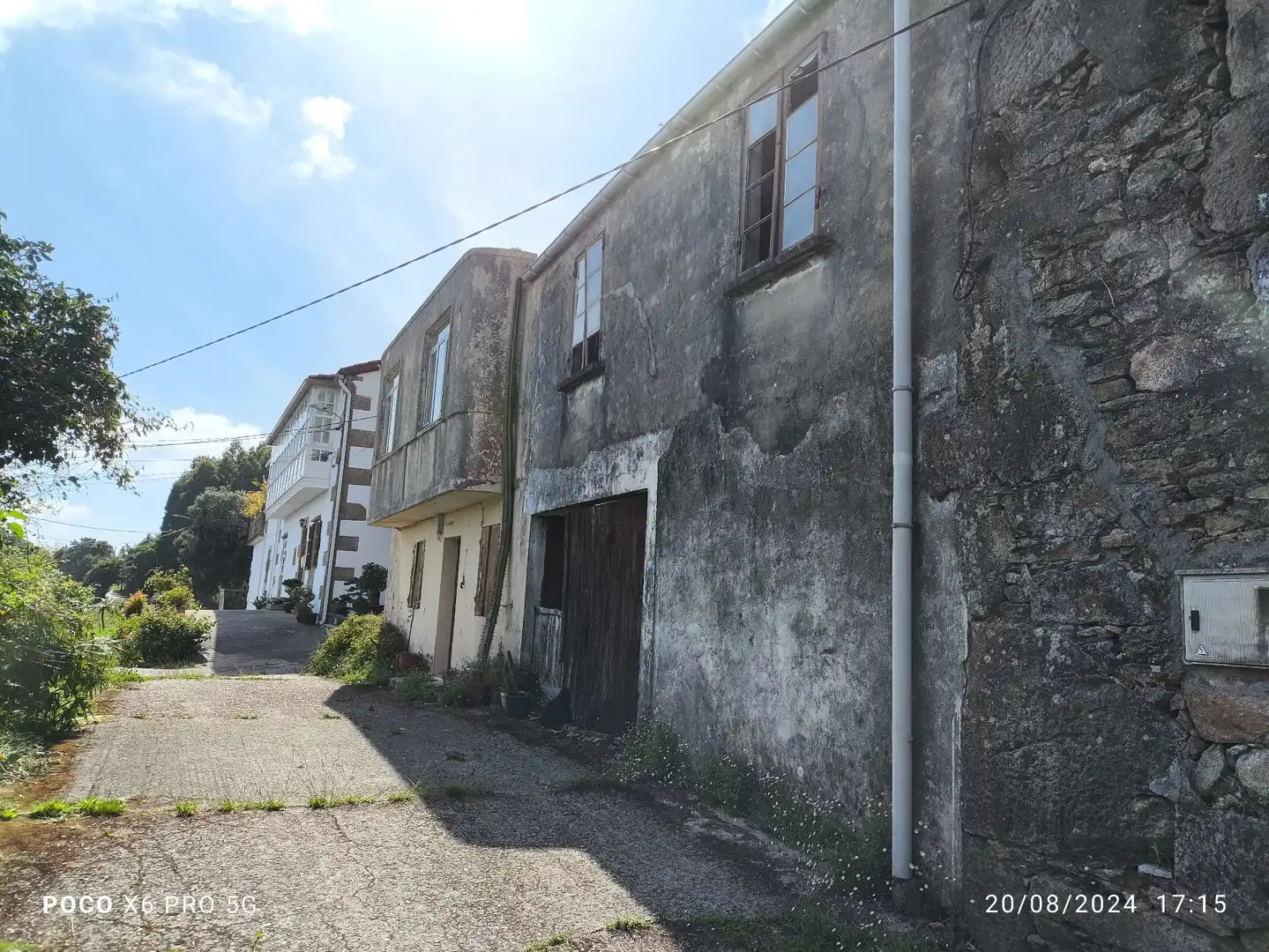 Vista exterior de Casa o chalet en venta en Corcubión con Jardín privado