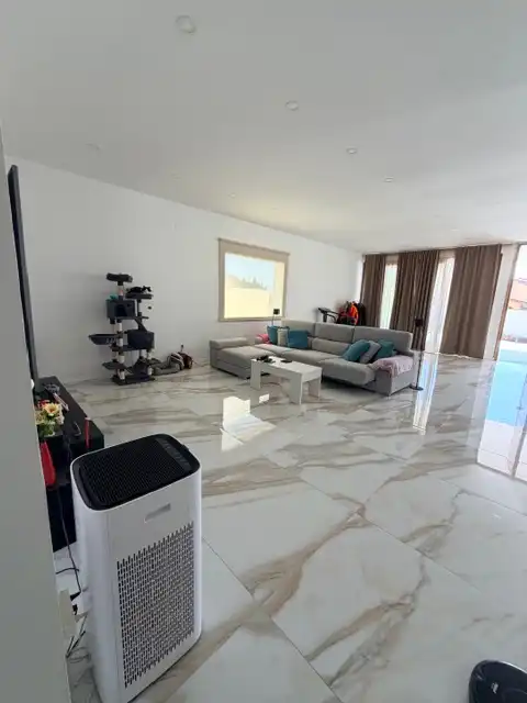 Sala de estar de Casa o chalet en venta en Las Ventas de Retamosa con Aire acondicionado, Calefacción y Jardín privado