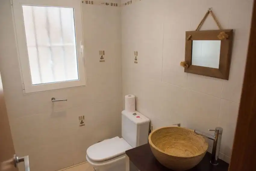 Bathroom of Houses for sale in Jávea / Xàbia  with Air Conditioner, Heating and Terrace