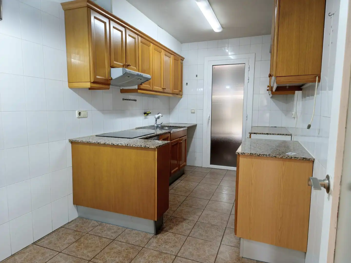 Küche von Wohnung zum Verkauf in Anglès mit Klimaanlage, Heizung und Terrasse
