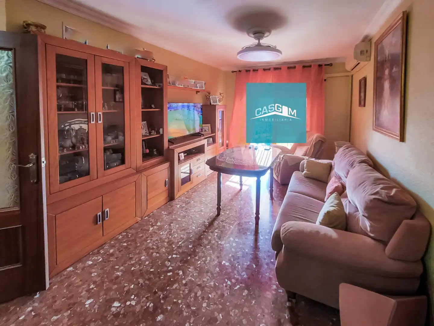 Sala d'estar de Pis en venda en Huelva amb Aire condicionat, Moblat i Forn