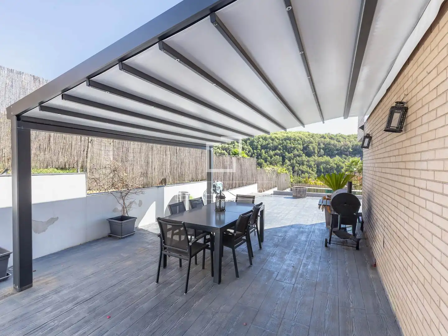 Terrassa de Casa o xalet en venda en Vallirana, Barcelona