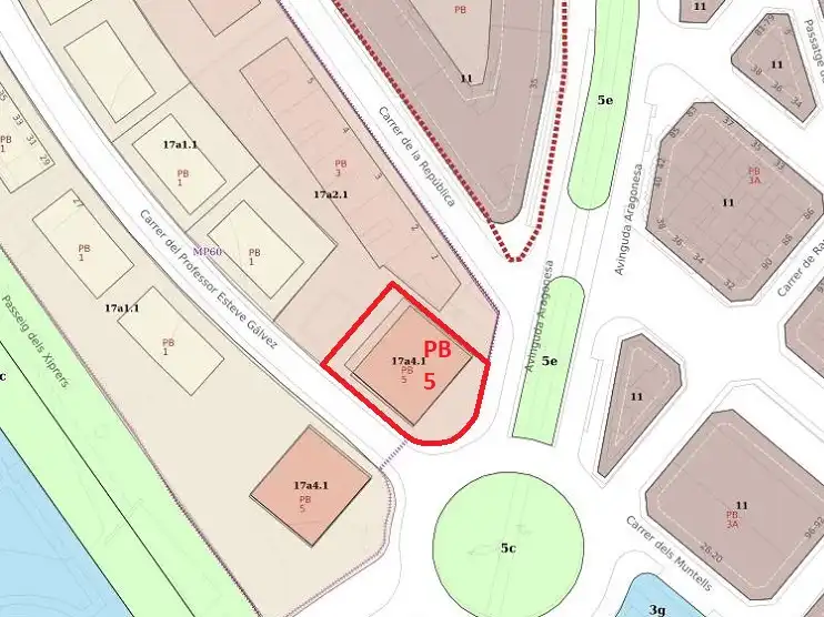 Terreno residencial en venta en Avinguda Aragonesa 25, imagen 4