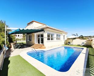 Exterior view of House or chalet for sale in Calpe / Calp  with Air Conditioner and Storage room