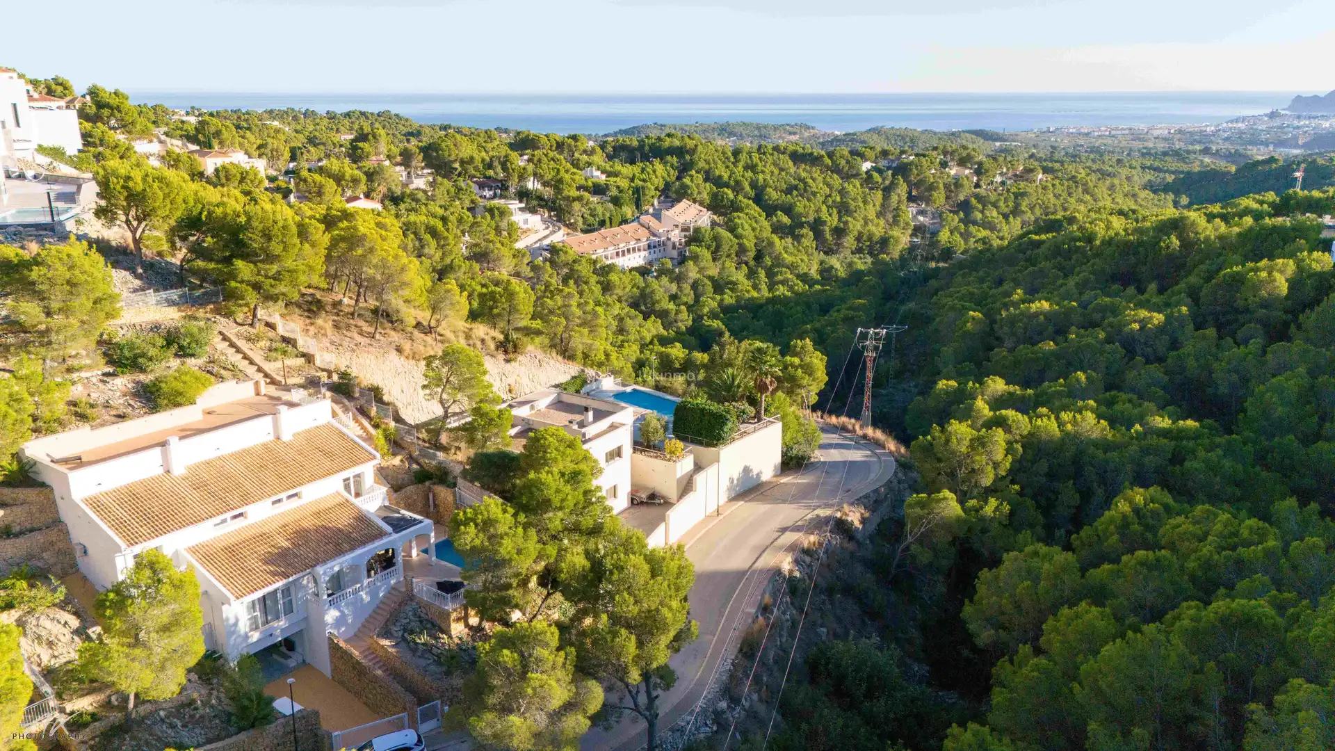 Vista exterior de Casa o chalet en venta en Altea con Aire acondicionado, Calefacción y Jardín privado