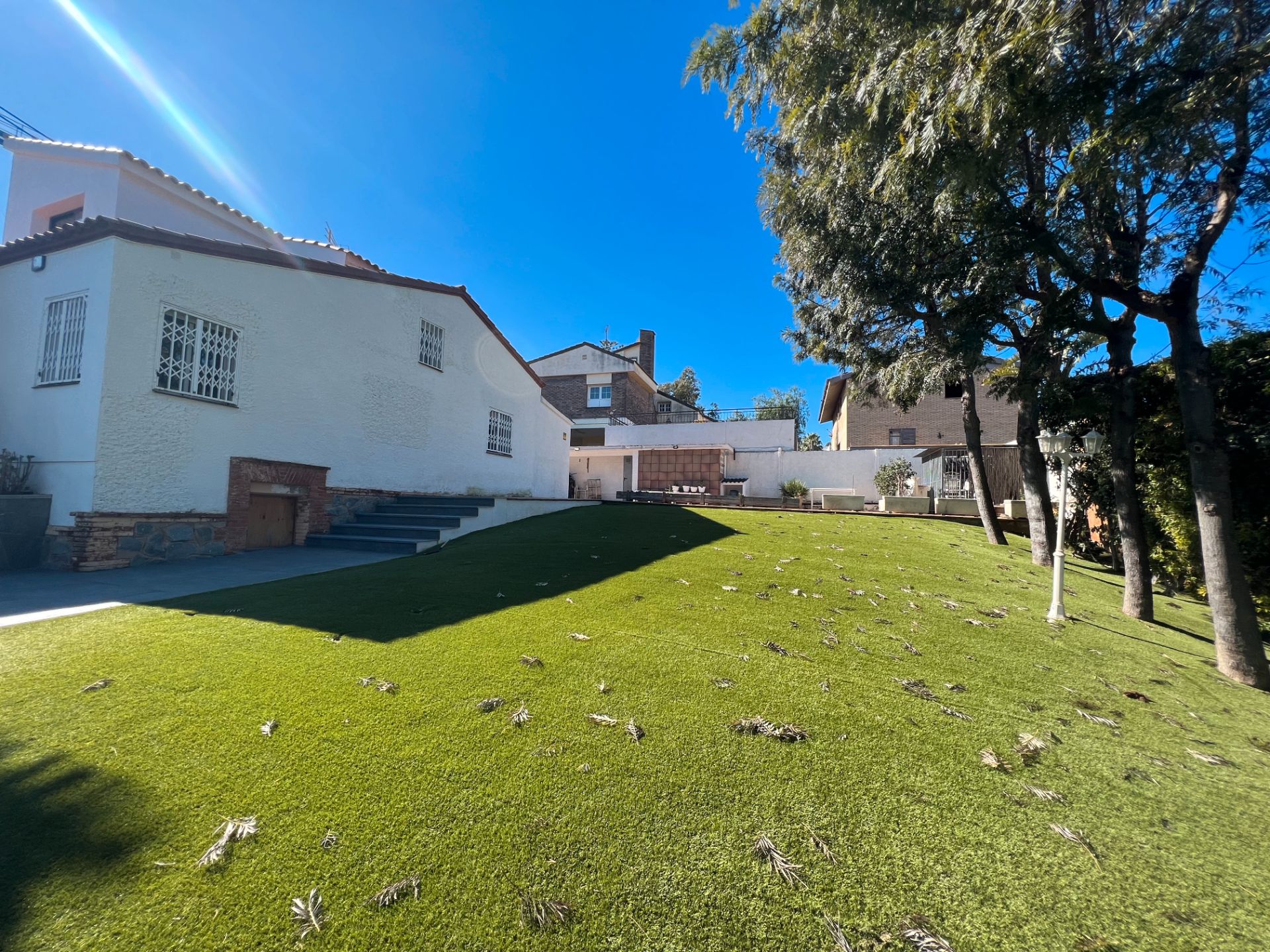 Exterior view of House or chalet to rent in Castelldefels  with Air Conditioner, Heating and Private garden