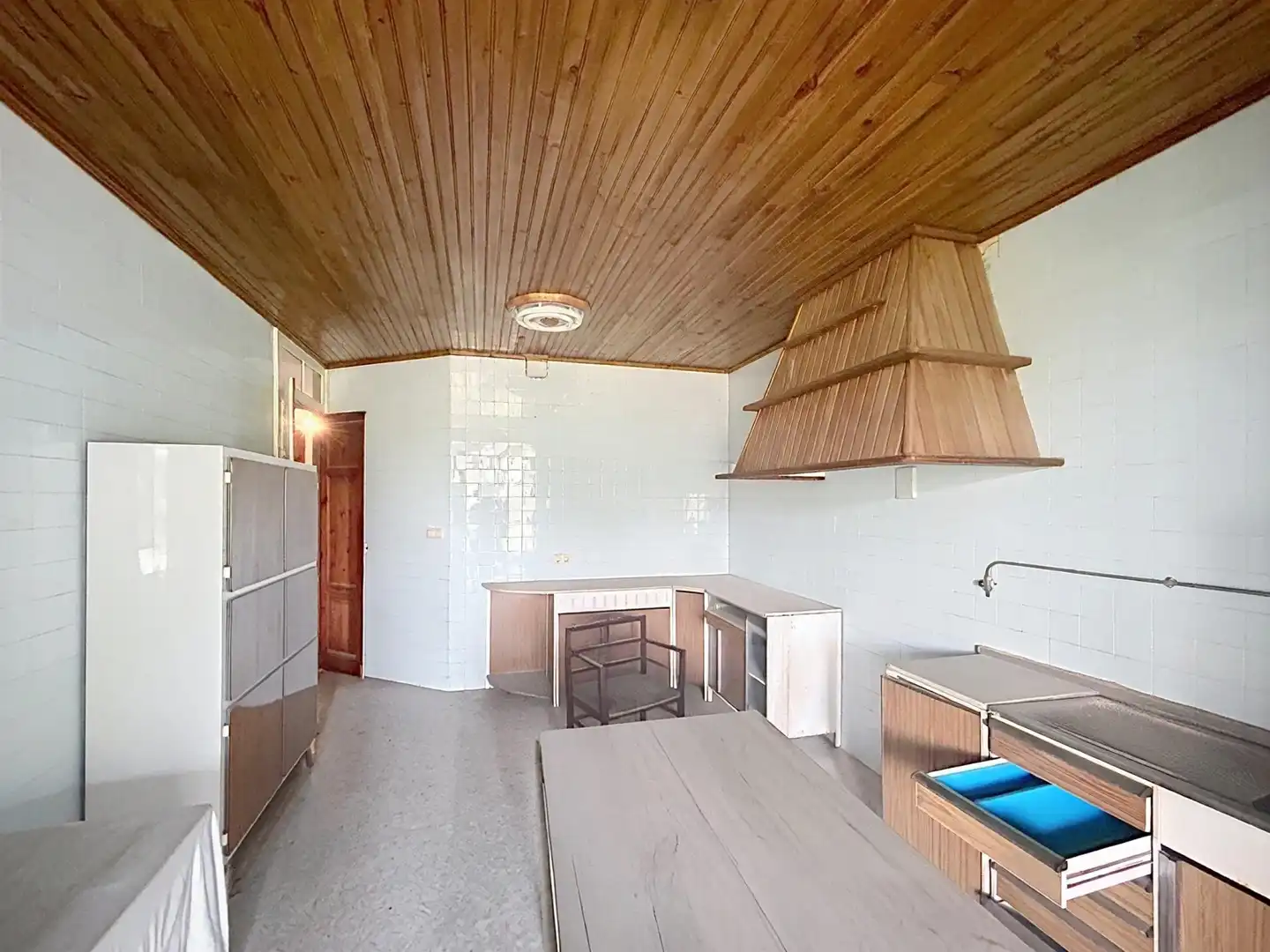 Cocina de Finca rústica en venta en Pontecesures con Terraza y Balcón