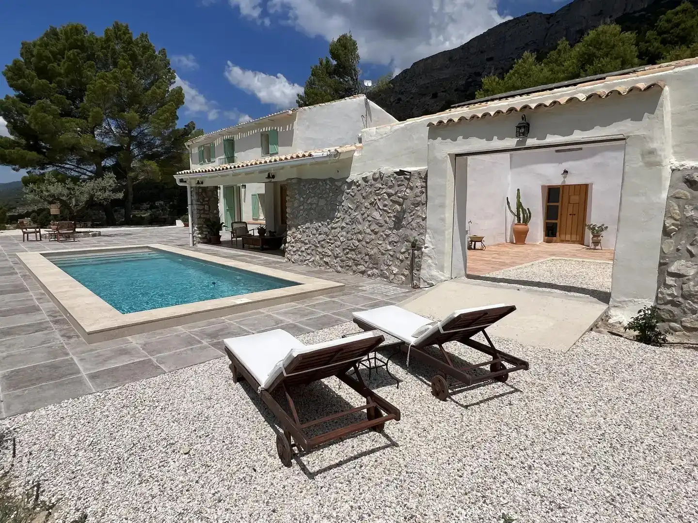 Terrassa de Finca rústica en venda en Sella amb Piscina i Balcó